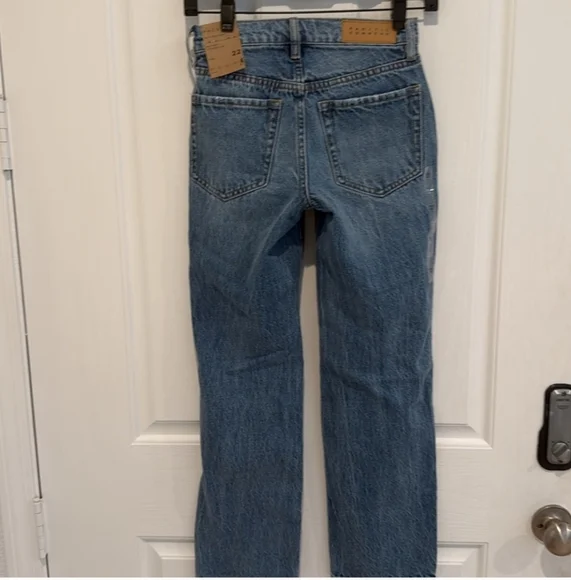 Pacsun 90s Mid Rise Straight Leg Jeans Sz 22 NWT MSRP $60 - Picture 3 of 8